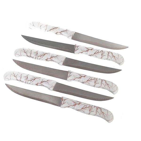 Marble design knifes 2 pcs