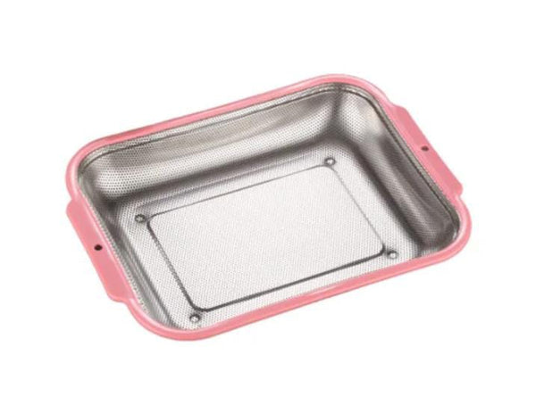 Rectangular Stainless Tray 34x24cm