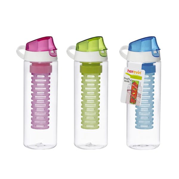 Herevin Water Bottle With Fruit Infuser 750ml