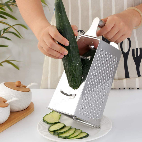 Stainless Steel 4-Sided Grater