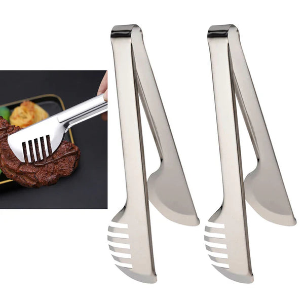 Stainless Steel 9" Food Clip