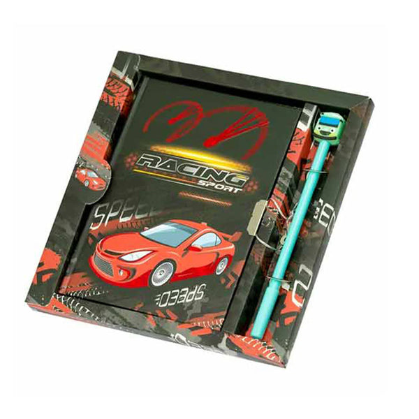 Cars Notebook With Pencil