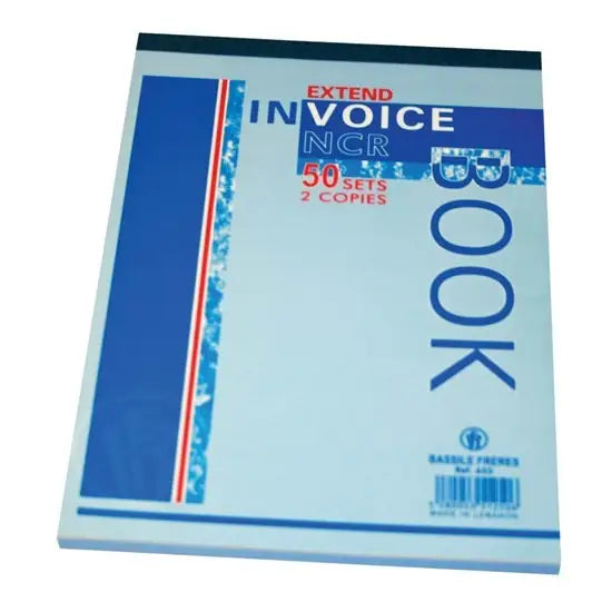 Invoice Book - 50 Sets, 2 Copies