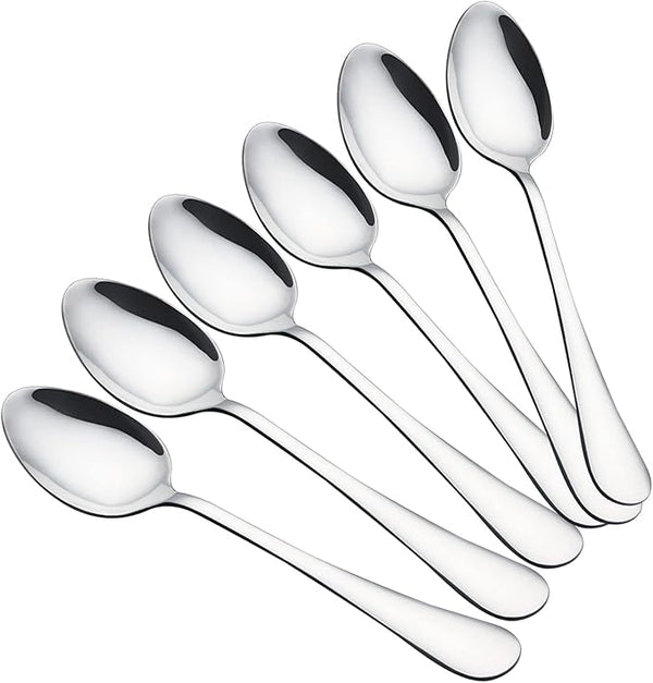 Large Food Spoons - Classic 6-Piece Set