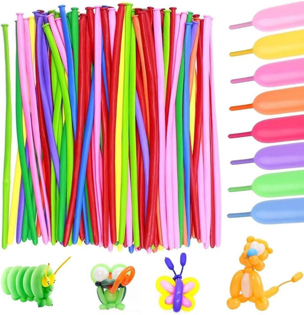 Assorted Modelling Balloons (100 pcs)