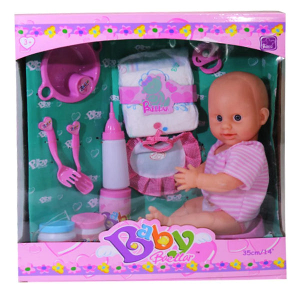 Baby doll with accessories