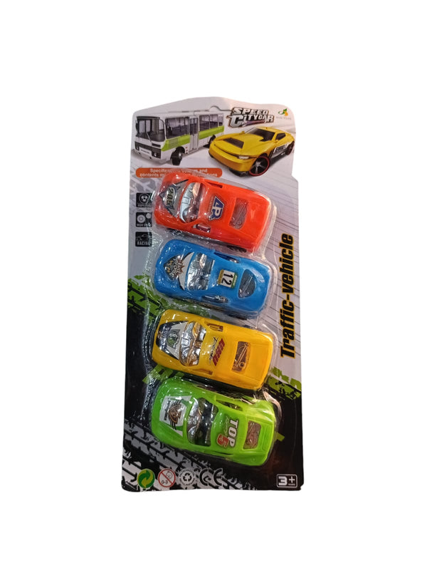 Speed City Cars Set (4 pcs on card)