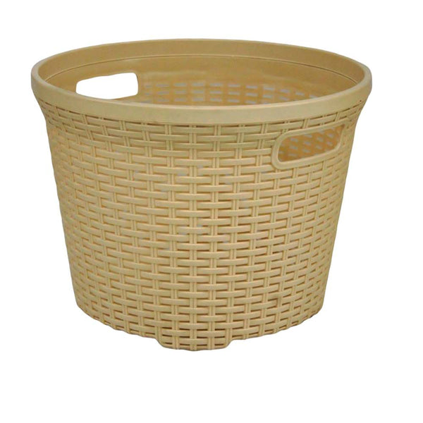 Dixie laundry plastic round basket
