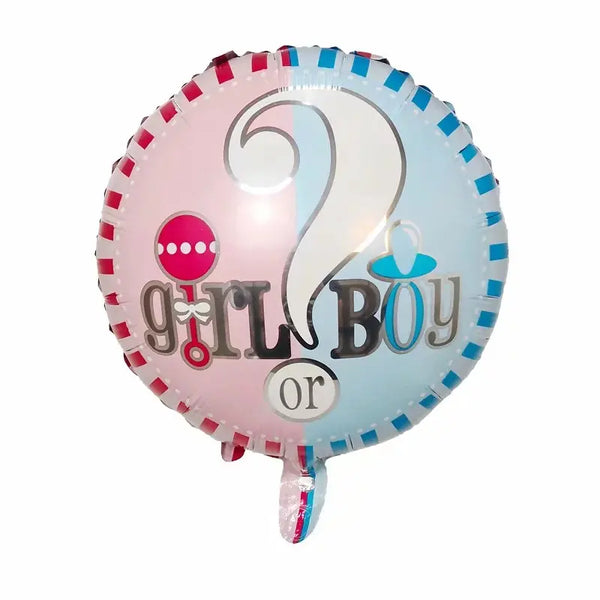 Girl or Boy balloon 18 inch