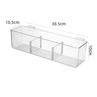 Transparent Plexi Divided Box