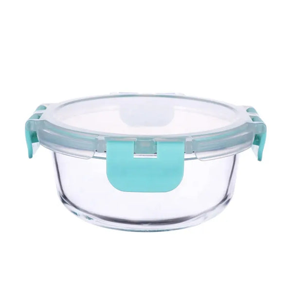 Glass storage container round 1750 ml