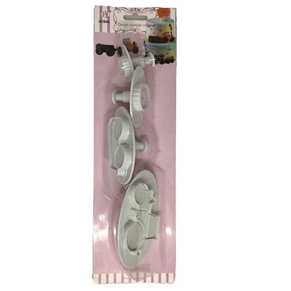 Set of Dough Cutters - 4-Pcs