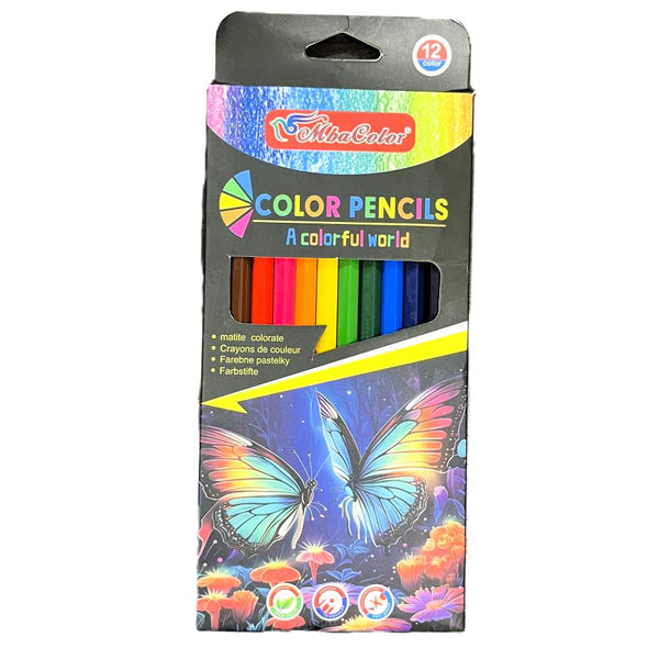 Color Pencils - 12 Pcs Set