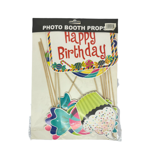 Birthday Candies Photo Booth Props 14 pcs