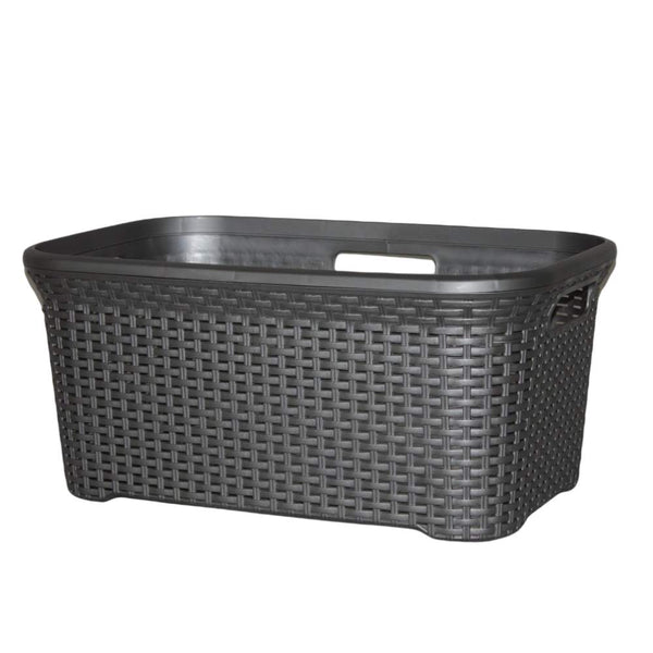 Pixie laundry plastic rectangular basket