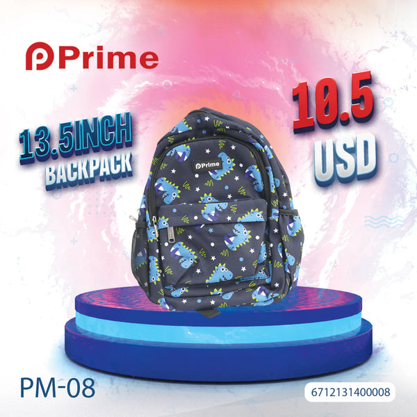 Prime High-Quality School Bag - 13.5 Inch