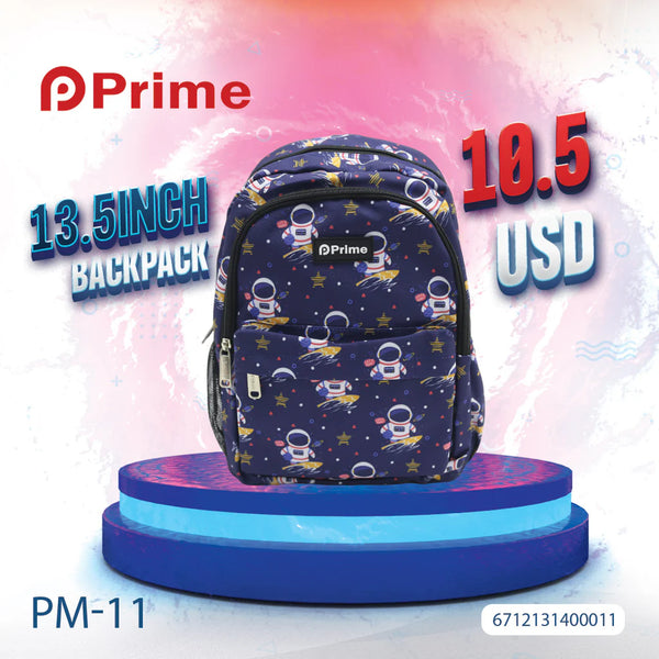 Prime High-Quality School Bag - 13.5 Inch