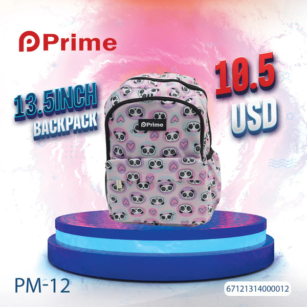 Prime High-Quality School Bag - 13.5 Inch