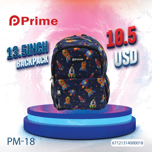 Prime High-Quality School Bag - 13.5 Inch