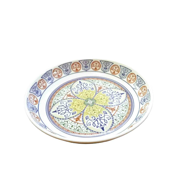 Flat Melamine Serving Plate 20 Cm