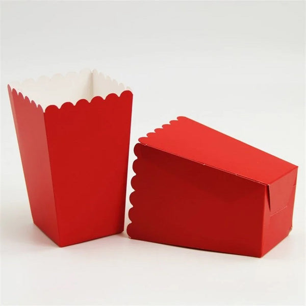 Popcorn paper box 6 pcs