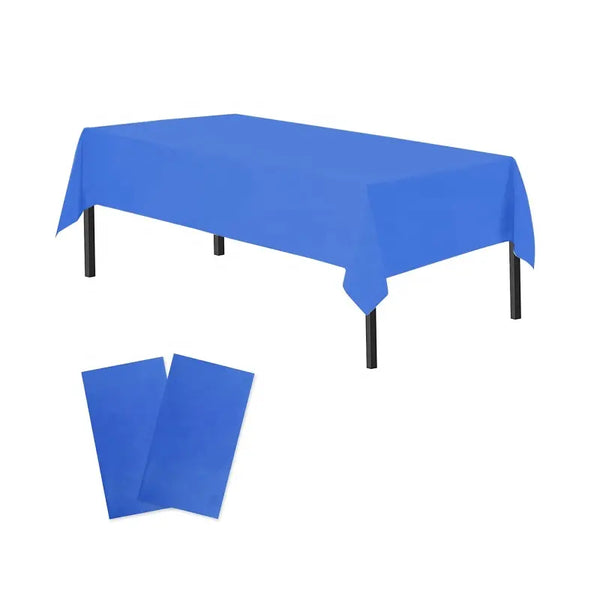 Plastic table cover 137 x 183 cm