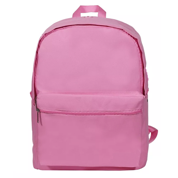 Plain classic backpack
