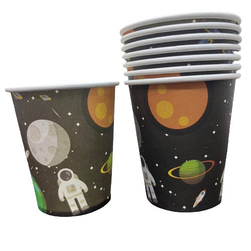 Astronaut paper cup 8 pcs