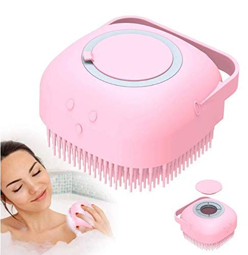 Silicone massage bath brush