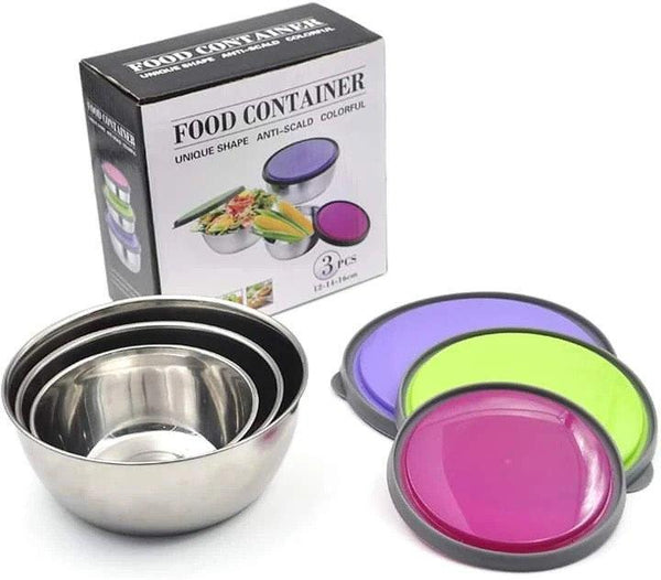 Stainless steel Food container 3pcs
