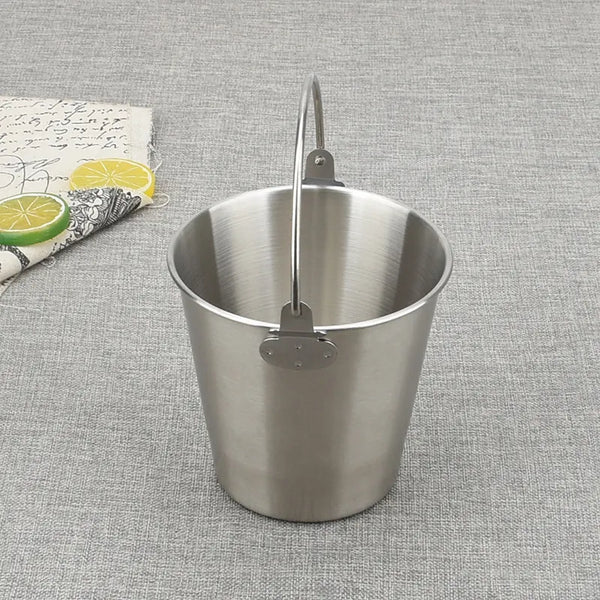 Stainless steel ice bucket 14 cm