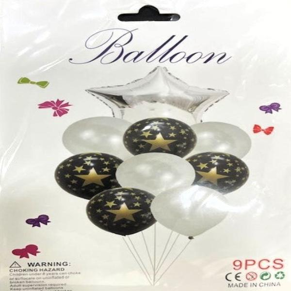 Star Balloon Set - 9 Pcs