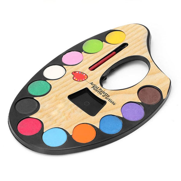 Artist palette 12 colors