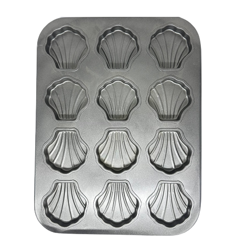 Large aluminium pancake mold 12 pcs