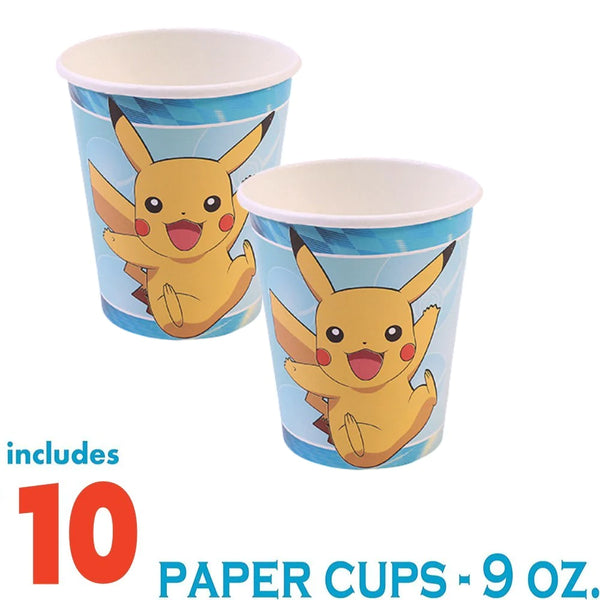 Pokemon paper cup 10 pcs 8 cm