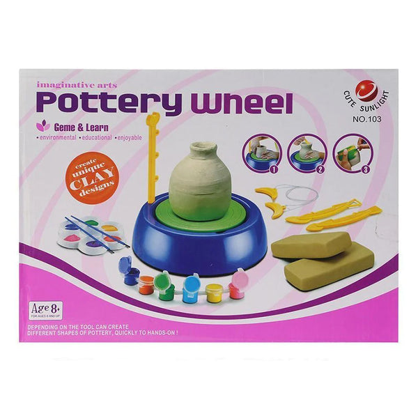 Pottery wheel set