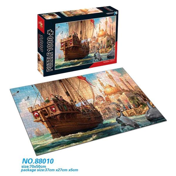 Puzzle 1000 pcs for adults and kids x