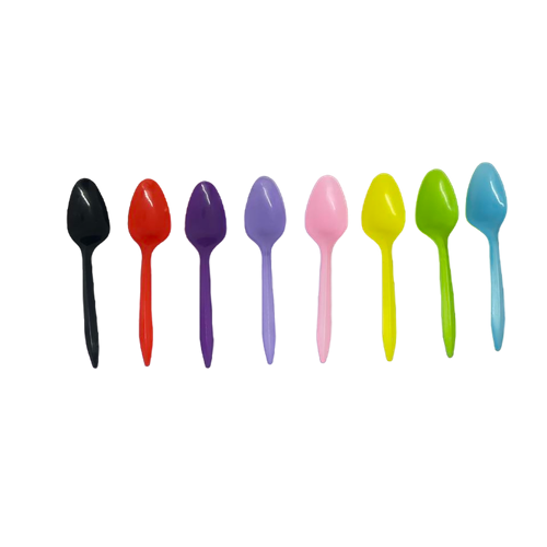 Small disposable spoon 24 pcs