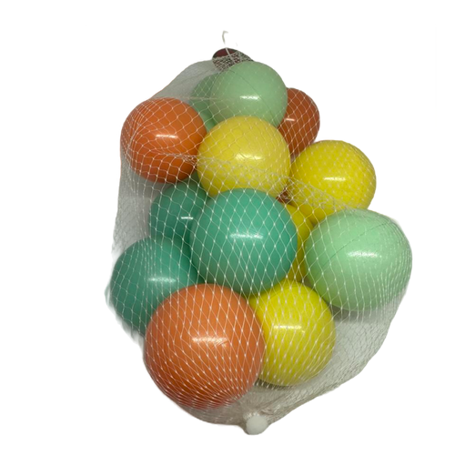 Plastic play balls
