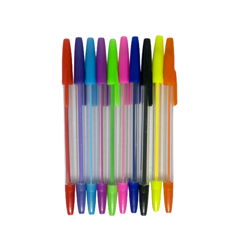 Multicolored ballpoint pens 10 pcs