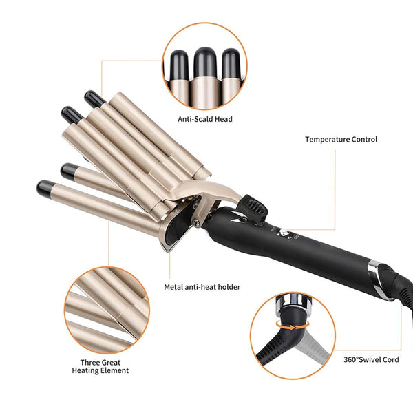 Curling Iron Hair Wave Curler