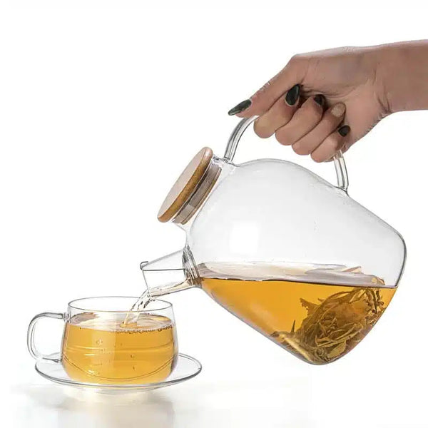 Glass Tea Pot & Kettle